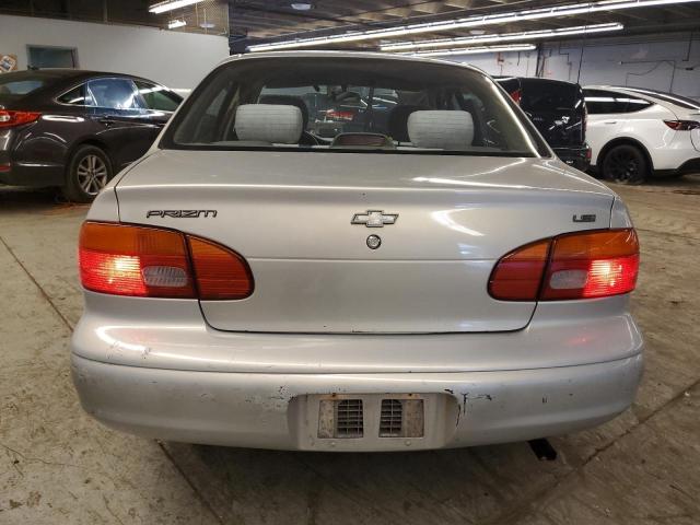 1Y1SK5288XZ430640 - 1999 CHEVROLET GEO PRIZM BASE SILVER photo 6