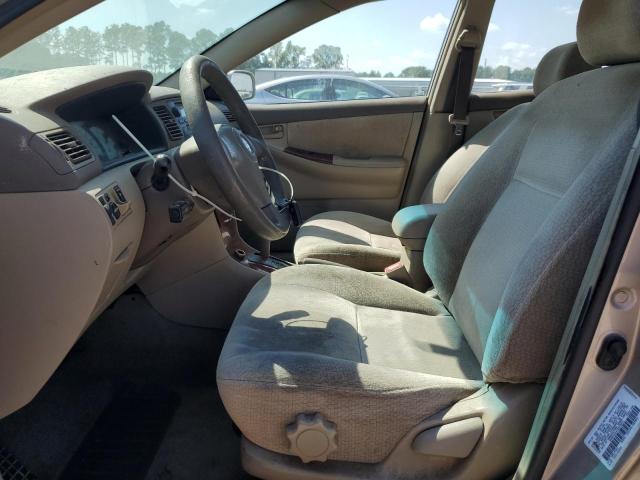 1NXBR32E43Z073681 - 2003 TOYOTA COROLLA CE TAN photo 7