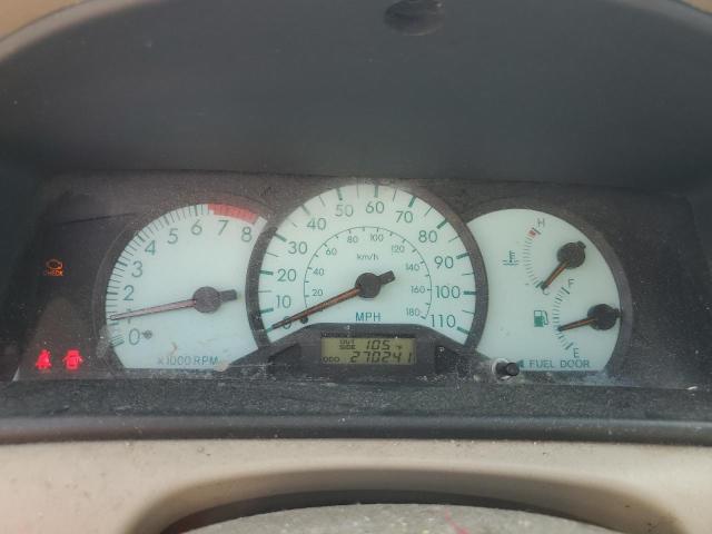 1NXBR32E43Z073681 - 2003 TOYOTA COROLLA CE TAN photo 9