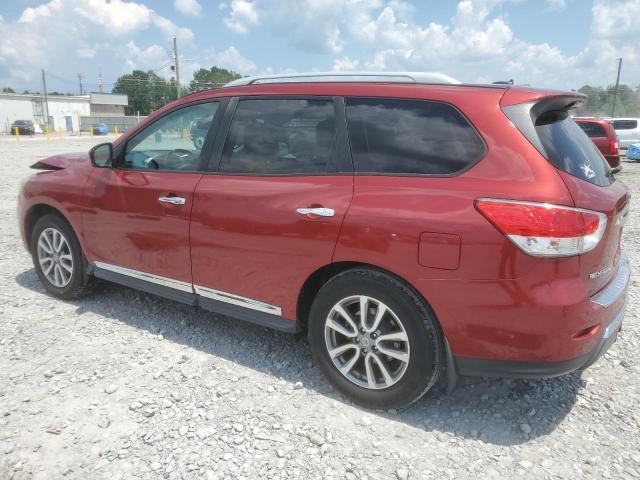 5N1AR2MN6FC623881 - 2015 NISSAN PATHFINDER S RED photo 2
