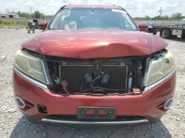5N1AR2MN6FC623881 - 2015 NISSAN PATHFINDER S RED photo 5