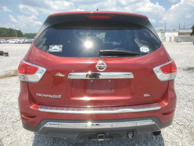 5N1AR2MN6FC623881 - 2015 NISSAN PATHFINDER S RED photo 6