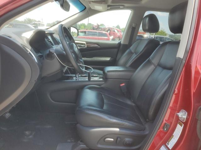 5N1AR2MN6FC623881 - 2015 NISSAN PATHFINDER S RED photo 7