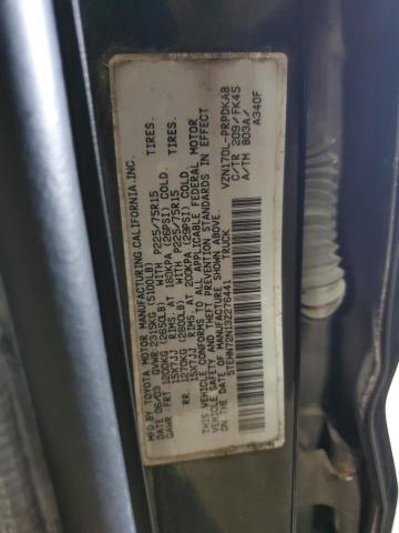 5TEHN72N13Z276441 - 2003 TOYOTA TACOMA DOUBLE CAB 黑色 照片 12