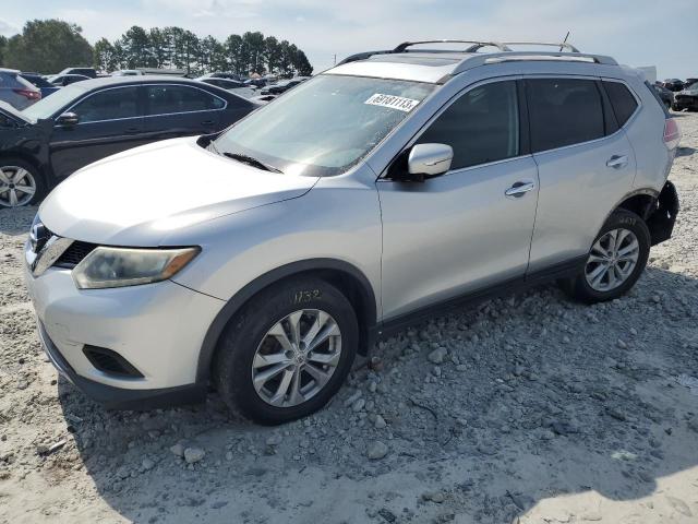 5N1AT2MT8EC798180 - 2014 NISSAN ROGUE S SILVER photo 1