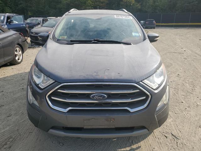 MAJ6P1WL8JC249374 - 2018 FORD ECOSPORT TITANIUM GRAY photo 5