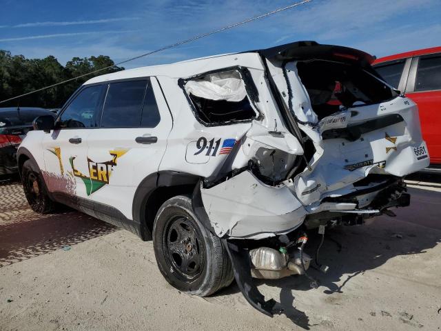 1FM5K8AB2PGB60313 - 2023 FORD EXPLORER POLICE INTERCEPTOR WHITE photo 2