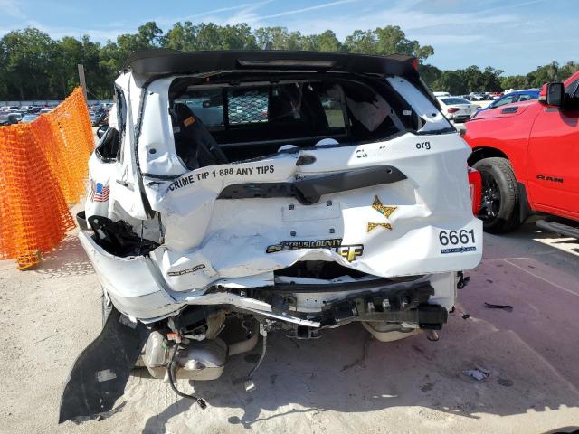 1FM5K8AB2PGB60313 - 2023 FORD EXPLORER POLICE INTERCEPTOR WHITE photo 6