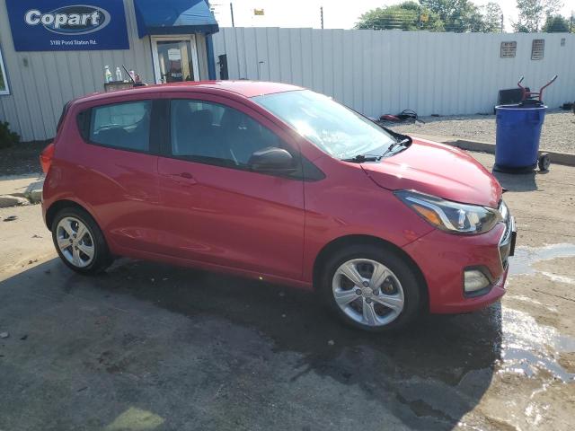 KL8CB6SAXLC472914 - 2020 CHEVROLET SPARK LS RED photo 4
