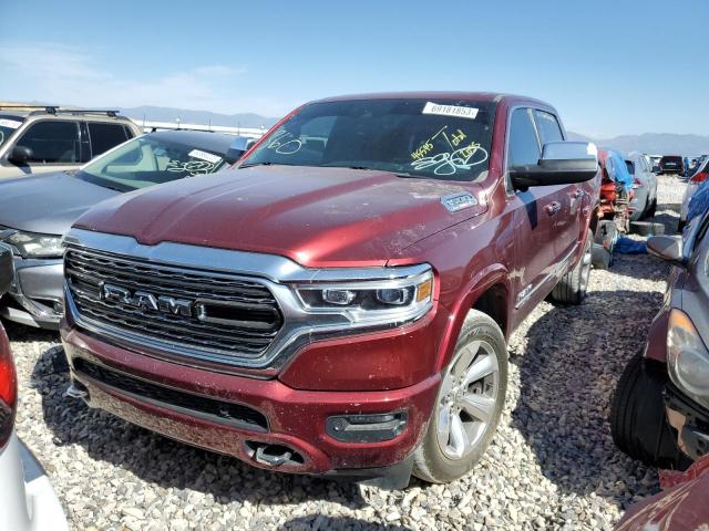 1C6SRFHM0MN518229 - 2021 RAM 1500 LIMITED BURGUNDY photo 1