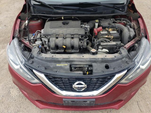 3N1AB7AP9JY296715 - 2018 NISSAN SENTRA S أحمر صورة 11