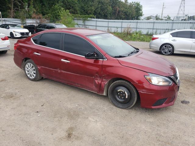 3N1AB7AP9JY296715 - 2018 NISSAN SENTRA S أحمر صورة 4