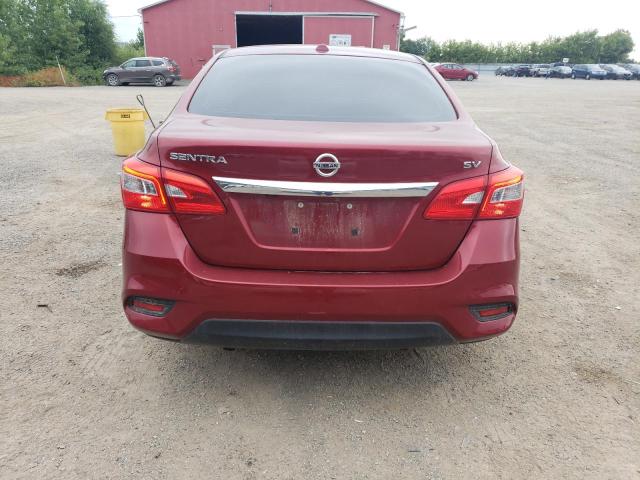 3N1AB7AP9JY296715 - 2018 NISSAN SENTRA S أحمر صورة 6