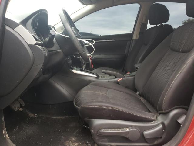 3N1AB7AP9JY296715 - 2018 NISSAN SENTRA S أحمر صورة 7