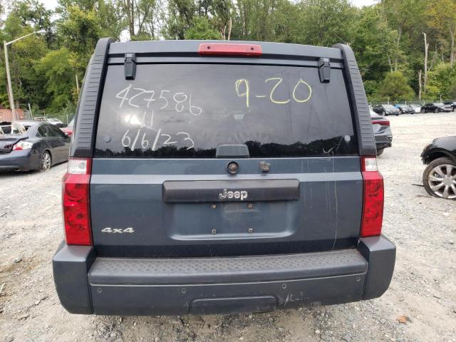 1J8HG48K97C545577 - 2007 JEEP COMMANDER 蓝色 照片 6