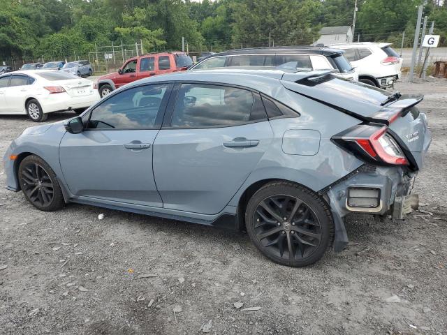 SHHFK7H97MU402331 - 2021 HONDA CIVIC SPORT TOURING GRAY photo 2