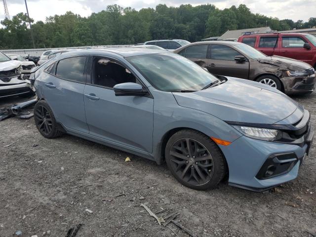 SHHFK7H97MU402331 - 2021 HONDA CIVIC SPORT TOURING GRAY photo 4