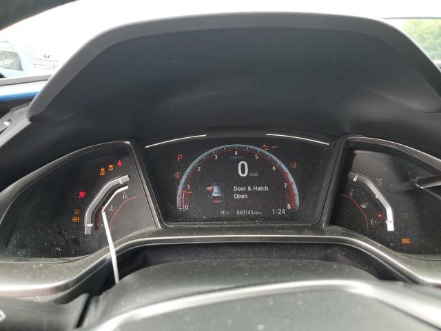 SHHFK7H97MU402331 - 2021 HONDA CIVIC SPORT TOURING GRAY photo 9