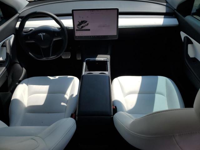 5YJYGDEF6MF258713 - 2021 TESLA MODEL Y WHITE photo 8