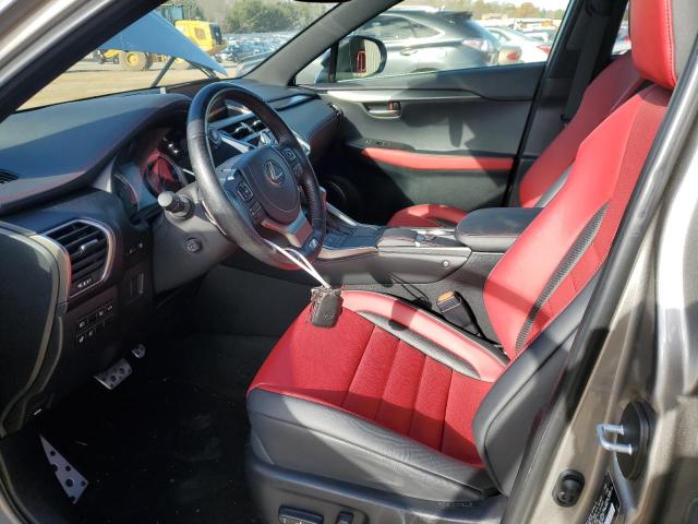 JTJSARBZ6M2187242 - 2021 LEXUS NX 300 BASE ნაცრისფერი ფოტო 7