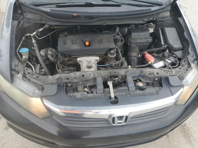 2HGFB2F89CH521541 - 2012 HONDA CIVIC EX BLACK photo 11