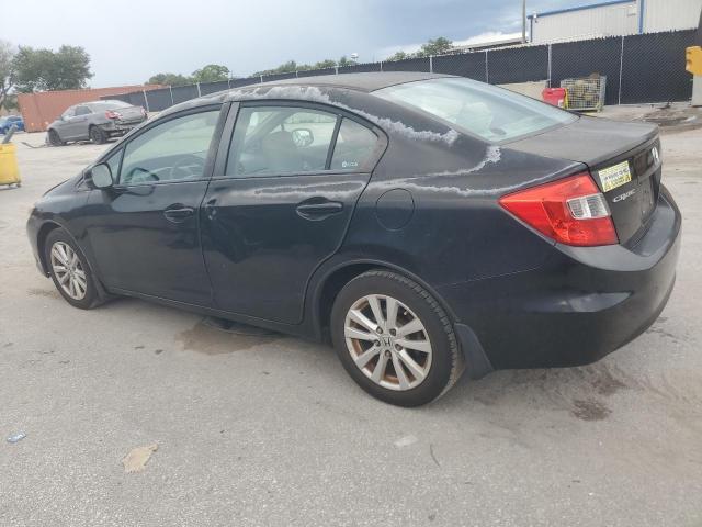 2HGFB2F89CH521541 - 2012 HONDA CIVIC EX BLACK photo 2