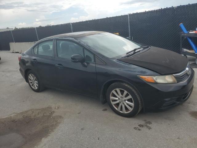 2HGFB2F89CH521541 - 2012 HONDA CIVIC EX BLACK photo 4