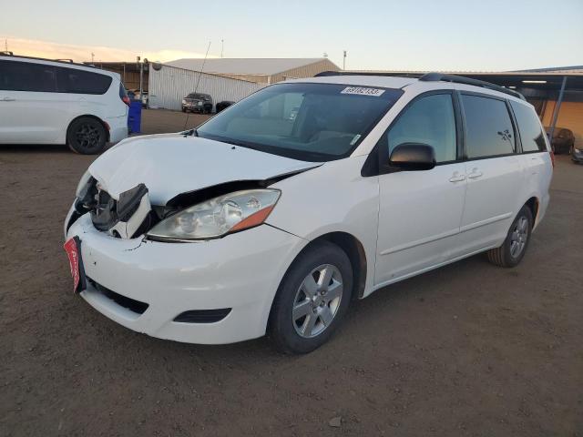 5TDZK23C97S007099 - 2007 TOYOTA SIENNA CE WHITE photo 1