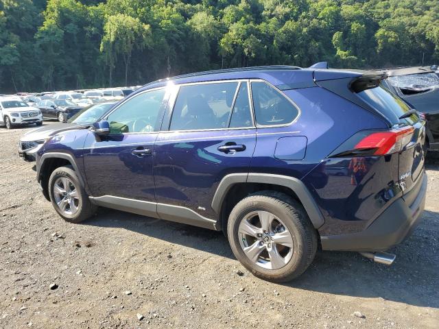 JTMRWRFV2RJ059071 - 2024 TOYOTA RAV4 XLE BLUE photo 2