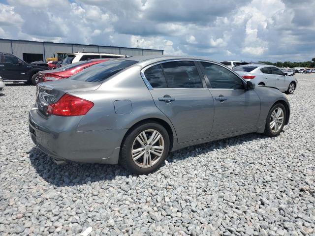 JN1CV6AP4DM721114 - 2013 INFINITI G37 BASE GRAY photo 3
