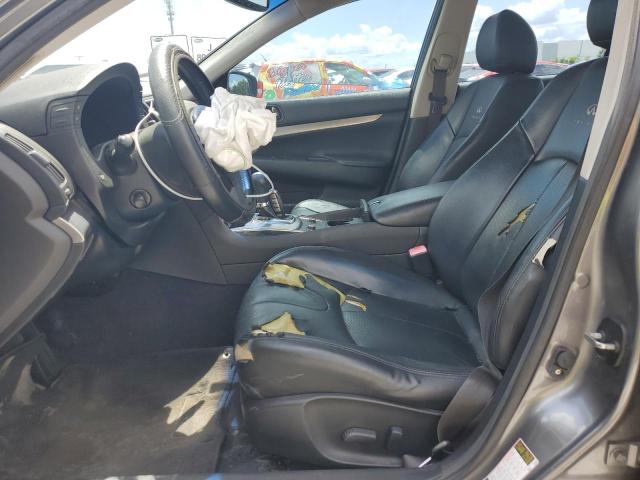 JN1CV6AP4DM721114 - 2013 INFINITI G37 BASE GRAY photo 7