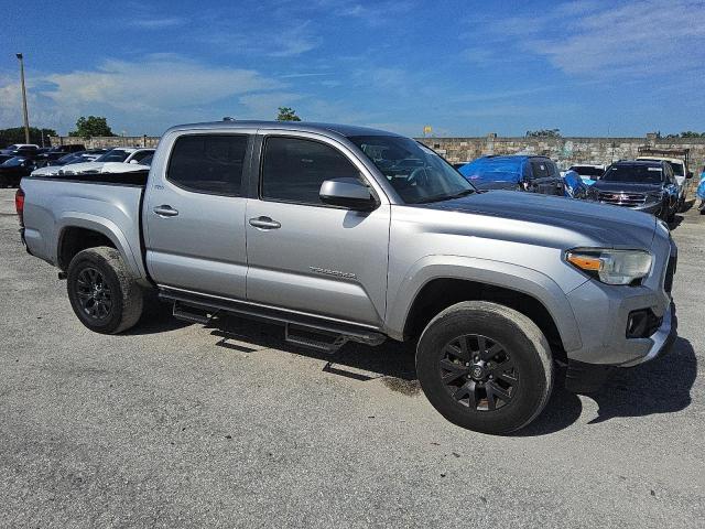 5TFAZ5CN7MX108739 - 2021 TOYOTA TACOMA DOUBLE CAB SILVER photo 4