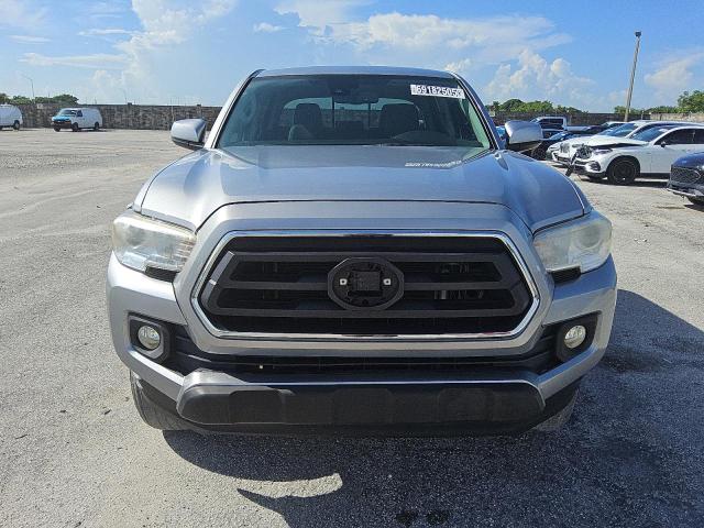 5TFAZ5CN7MX108739 - 2021 TOYOTA TACOMA DOUBLE CAB SILVER photo 5