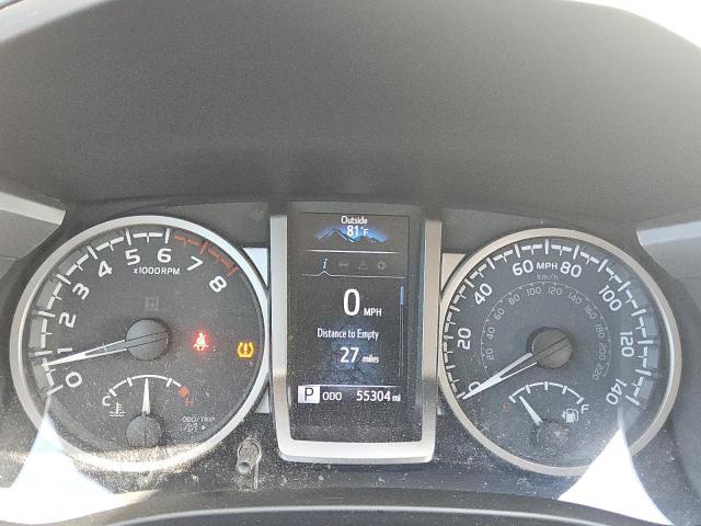 5TFAZ5CN7MX108739 - 2021 TOYOTA TACOMA DOUBLE CAB SILVER photo 9