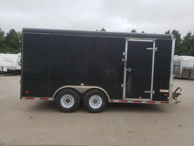 56VBE1628FM618464 - 2015 CARGO TRAILER BLACK photo 7