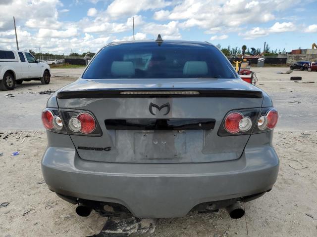 JM1GG12L461105859 - 2006 MAZDA SPEED 6 GRAY photo 6