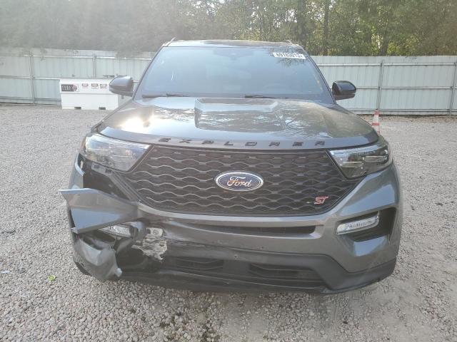 1FM5K8GCXMGA11594 - 2021 FORD EXPLORER ST GRAY photo 5