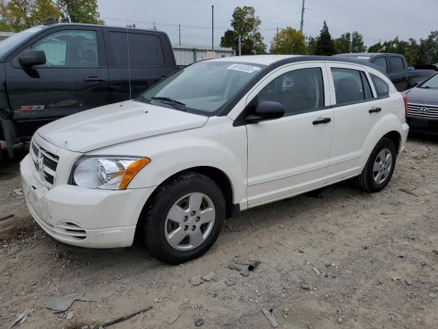 1B3HB28B08D670667 - 2008 DODGE CALIBER WHITE photo 1