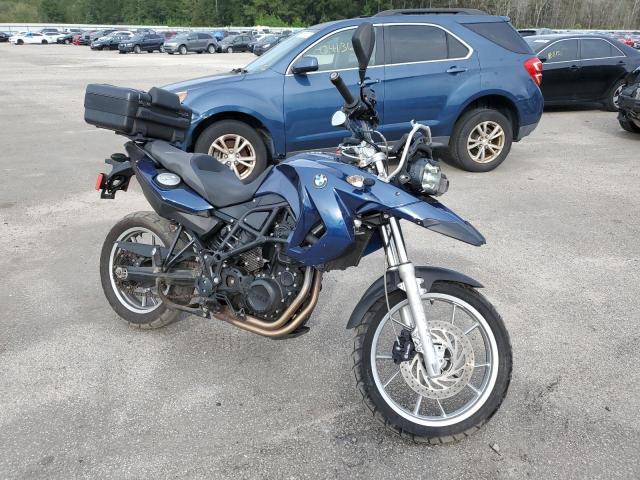 WB1022800BZ062018 - 2011 BMW F650 GS BLUE photo 1