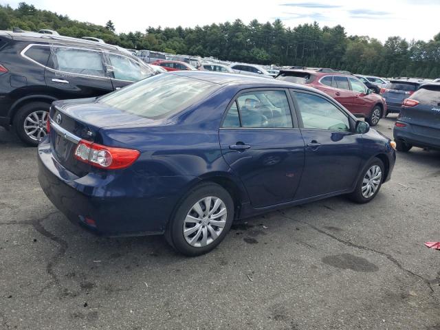 2T1BU4EEXCC879722 - 2012 TOYOTA COROLLA BASE BLUE photo 3