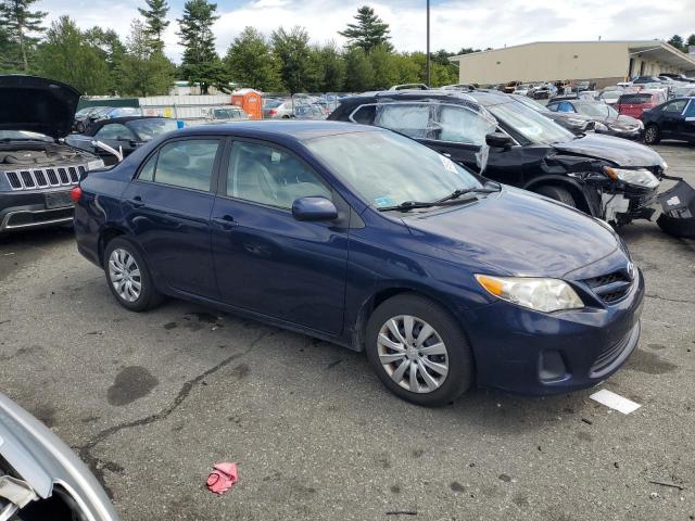 2T1BU4EEXCC879722 - 2012 TOYOTA COROLLA BASE BLUE photo 4