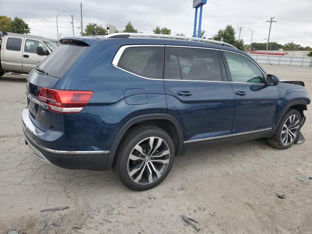 1V2NR2CA3KC605982 - 2019 VOLKSWAGEN ATLAS SEL PREMIUM BLUE photo 3