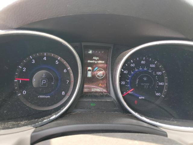 5XYZU3LB9GG307049 - 2016 HYUNDAI SANTA FE S BLACK photo 9