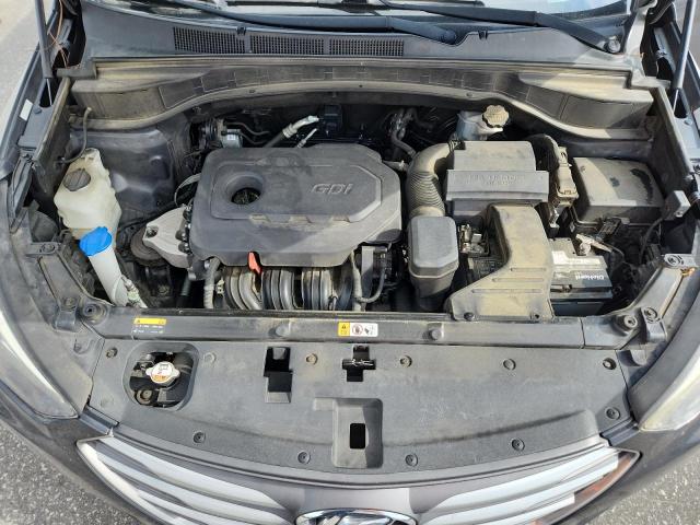 5XYZU3LB8HG388627 - 2017 HYUNDAI SANTA FE S GRAY photo 12