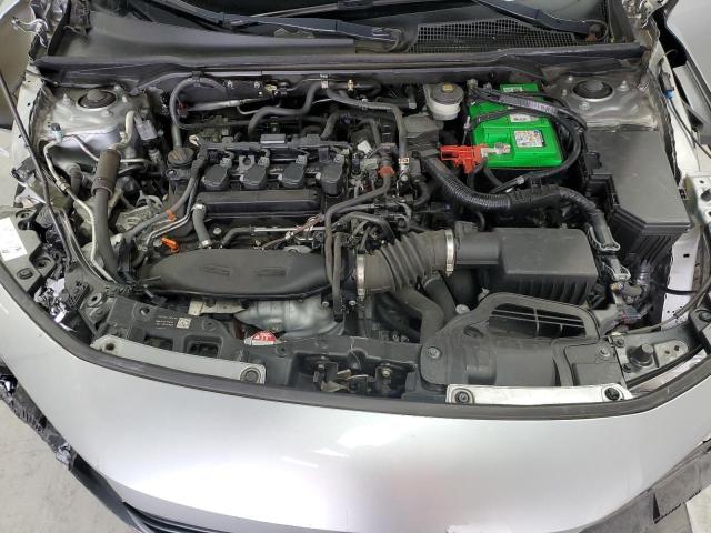 2HGFE1F77NH323567 - 2022 HONDA CIVIC EX SILVER photo 11