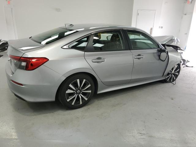 2HGFE1F77NH323567 - 2022 HONDA CIVIC EX SILVER photo 3