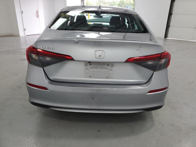 2HGFE1F77NH323567 - 2022 HONDA CIVIC EX SILVER photo 6
