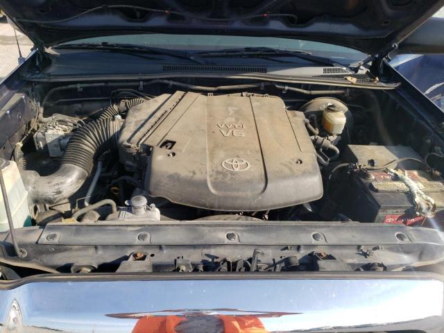 3TMJU62N76M019588 - 2006 TOYOTA TACOMA DOUBLE CAB PRERUNNER BLUE photo 11