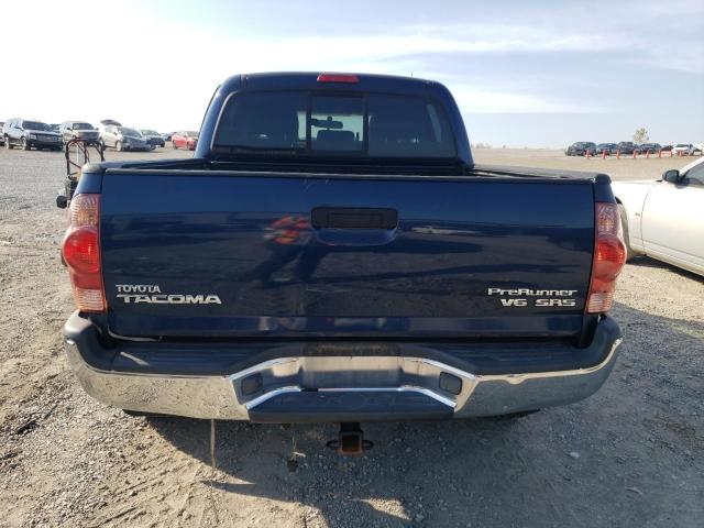 3TMJU62N76M019588 - 2006 TOYOTA TACOMA DOUBLE CAB PRERUNNER BLUE photo 6