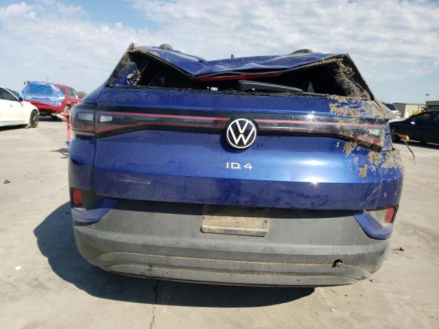 WVGTMPE26NP066454 - 2022 VOLKSWAGEN ID.4 PRO S BLUE photo 6